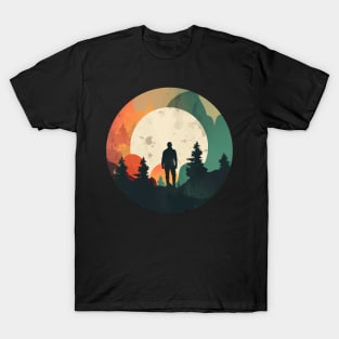 Risky Adventure Nature-Infused Sporty Urban T-Shirts T-Shirt